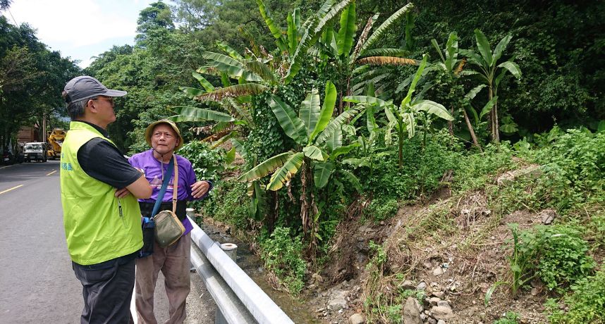 新北市水保團長蘇育瑞技師率隊打造「民地雙贏」的安居防線