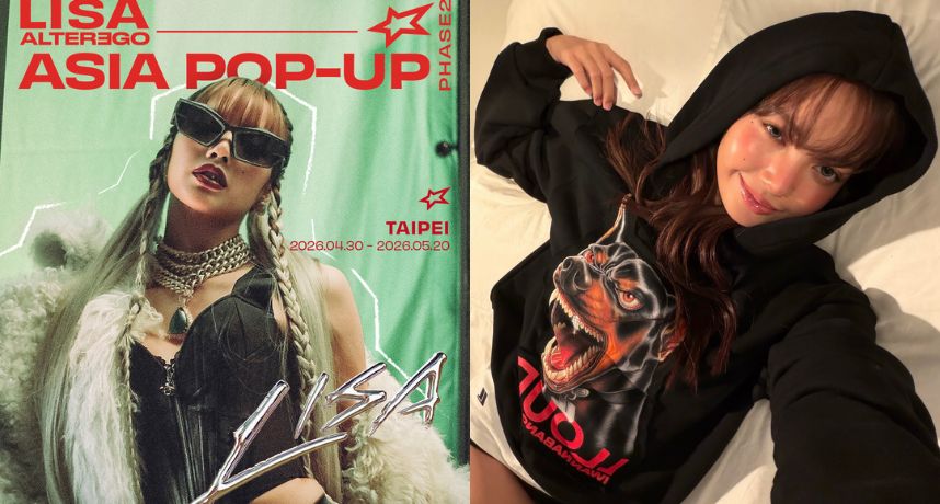 全台獨家！LISA《Alter Ego》快閃店 4/30 進駐中山　「台北限定 T、親筆簽名專輯」抽獎攻略曝：BLINK 衝了