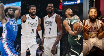 NBA/明星賽首輪東區名單公布:籃網雙星暫居榜首!KD有望連3年擔任隊長