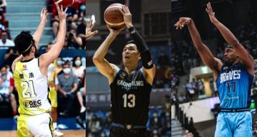 P. league+/盤點10大神射手:男模射手、混血射手依舊主宰排行!NBA資歷洋將火力強大