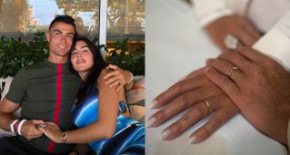 41歲足球巨星 C 羅驚喜宣布與長跑9年女友結婚！他證實兩人已在葡萄牙低調完婚並曬出閃亮婚戒