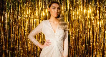 Karencici「透膚薄紗禮服」破尺度 嬌喊:我要結婚了!