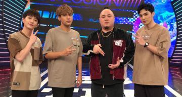 大淵「大方自嘲肥男」 扮哥吉拉慘變招財貓!