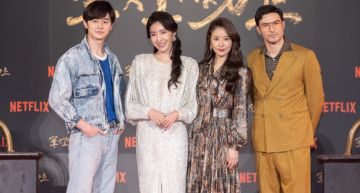 《華燈初上》首映記者會眾星雲集 林心如、楊謹華殺青「職業病」不退!