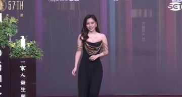 金鐘57/《全明星》蔡尚樺火辣露胸自虧「禮服太緊」!爆料焦凡凡深夜1舉動