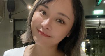 開水小姐太兇包不住!側邊擠出「F級巨球」 網看傻:太壯觀