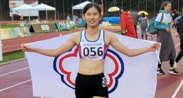 國內賽曾連奪8金!「臺灣囝仔」許樂破紀錄聽障奧運100跨欄摘金