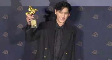 金馬59/朱軒洋奪下「最佳男配角獎」!初次入圍就得獎 感謝宋柏緯、蔡凡熙:沒有你們就沒有我