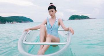 比基尼辣照挨酸「飛機場」 網紅霸氣回嗆:我小我驕傲