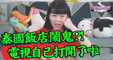 半夜電視突打開!白癡公主驚見「窗戶貼這個」 網友全嚇傻