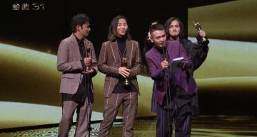 金曲31/音樂圈打滾20年!《滅火器》勇奪最佳樂團獎:台灣是自由的國家