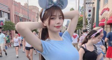 飽滿到「罩」不住!青青曬渾圓少女酥胸 網嗨翻:想當口罩