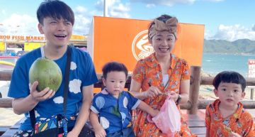 蔡阿嘎怪扮火辣女裝炸腿肌!蔡桃貴「原地崩潰大哭」:不可以!爸爸脫掉!