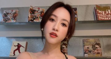 Sandy懷孕後首露肚!畫面曝光「中空辣裝+性感腰身」喊話:好幸福啊
