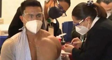 大肌鮮肉「疫苗照」瘋傳!真實職業曝光 網:想被他「打針」