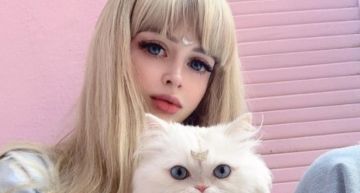 神似小丑女!俄國真人芭比臉蛋「超不科學」 無奈喊:沒整形過!