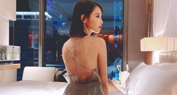 解放美腿!咪妃超短旗袍開高衩 自爆「內內秘密」網:笑了!