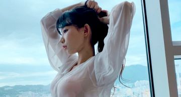 居家網購必看!韓清純DJ推「人體試衣間」夏日風情曝光