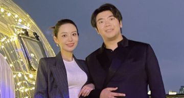 郎朗混血愛妻素顏曝光!雙頰消瘦遭批「像鬼新娘」 粉絲曬絕美青澀照護航