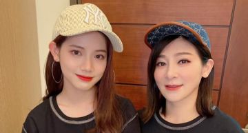 揪「超正愛女」挺醫護!王彩樺曬「母女合照」像姐妹 男粉暴動:岳母大人好