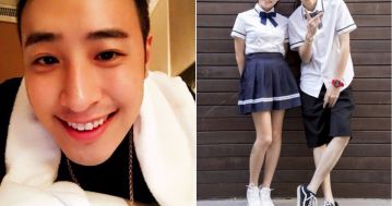 自曝「想跟潘瑋柏談戀愛」的超人氣女神Vava,為潘帥卸下濃妝,淡妝+制服打扮讓網友暴動