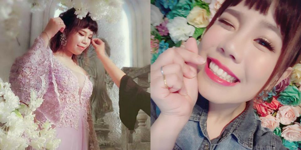 網紅「陳綠」再婚 ! ? 二度超胸婚紗照釋出，依然不改霸氣本性的回覆質疑「管我拍幾次?」