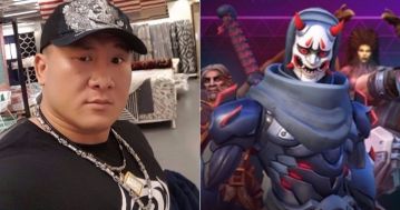 這不是我要的鬼面!館長Cosplay「鬥陣特工」這個角色,網友:館長...怎麼萌萌的?