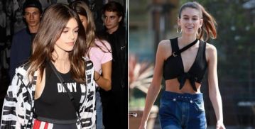 最美星二代!16歲超模之女Kaia Gerber《最新穿搭》一身潮牌「腿」長得不像話!
