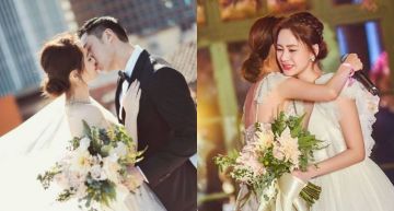 系列婚照流出,絕美甜吻婚紗照曝光!幸福人妻「阿嬌」眼神洋溢新婚之喜 微博隔空對夫示愛!