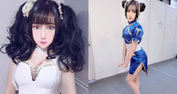 引爆討論!芭比風網紅「松崎敏葵」側乳豪解放「裸體穿圍裙」嬌喊:親愛的~今天想要吃什麼?