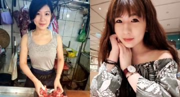 心疼阿嬤遭批「殺豬業障重」回家幫忙 甜美直播主「張采婕」直播賣肉被封豬肉西施!