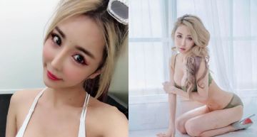 整型前舊照流出!火辣女神「雪碧」大方認變臉!甩開俗氣五官,美成零瑕疵芭比娃娃!
