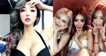 哪個是本尊?火辣女神「雪碧」曬三姊妹照引網崩潰:看車頭燈才知道