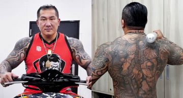 刺「敏感部位」有多痛?刺青師謹慎趴「館長」大腿內側「行刑」鐵漢崩潰變臉成表情包
