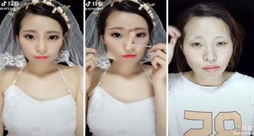 絕非惡搞影片!「妝前妝後」偽正妹特蒐 正妹甜心秒變黑寬大媽?外國人嚇歪:太震撼!