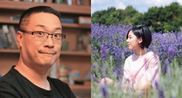 沒化妝有差?網翻出宅神「朱學恆」五年前街頭訪問 「學姐」20歲素顏模樣出土!