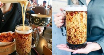 這家日本料理店推出「啤酒拉麵」爆紅 這麼多顧客前往點單的美食真實味道是...