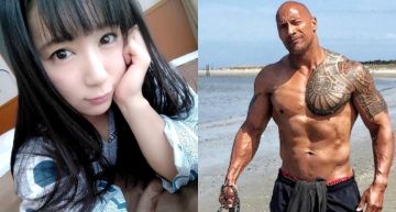 女版「巨石強森」扮蘿莉!男友力MAX「手撕生肉」網驚:操到好大隻!