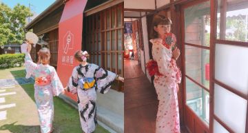 想體驗日本文化就不能錯過台南的「納涼屋」!和服、浴衣體驗+日式建築拍照 2小時1000元有找