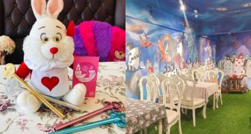 連餐具都是拍照重點之一?跟著兔子一起掉入《愛麗絲夢遊仙境》主題餐廳「森林饗宴」!