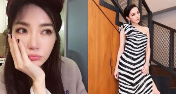 「姐姐」謝金燕曬超大尺度!「M字腿」撩人跨坐 「三角地帶」陰影外洩