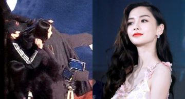 Angelababy「助理蹲地脫襪」!全程直挺挺站著「畫面曝光」網爆歧見!