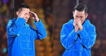 唱到一半「失聲」!「劉德華」哭著道歉:醫生說不能再唱了… 演唱會被迫終止