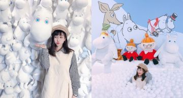 大人小孩都超愛!「嚕嚕米期間限定店」來高雄快閃啦!不只有超大球池,還有療癒到不行的嚕嚕米白牆♡