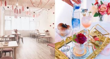 姊妹派對有地方辦了!善導寺夢幻網美店「Party Party Café」太浮誇~蛋糕上還有真花作裝飾!