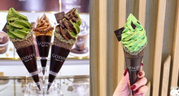 同時滿足抹茶控和巧克力控的需求!GODIVA期間限定「抹茶巧克力霜淇淋系列」~