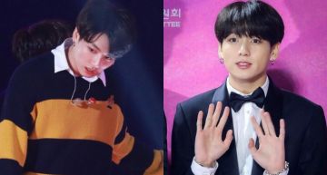 BTS典禮跳滿10分鐘!「柾國」一下台「倒在樓梯、手顫抖」影片流出!