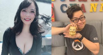 我的就比妳大了!「Joeman」自豪「真材實料」 「咪妃」不甘示弱:整個畫面都是我的胸部