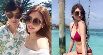 賴琳恩情人節曬「半裸床照」嬌嗔:不想起床~ 陳乃榮超浪漫「閨房情趣」閃爆❤