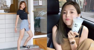 衣服快穿好!美食正妹「妮妮」比基尼解放「W型美胸」 網看傻:「牛排」不會吃醋嗎?